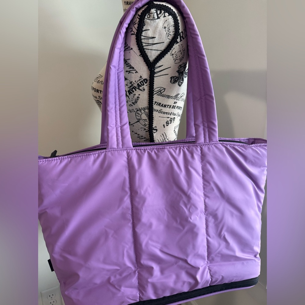 NWT Calpak Luka Expandable Laptop Tote in Lilac